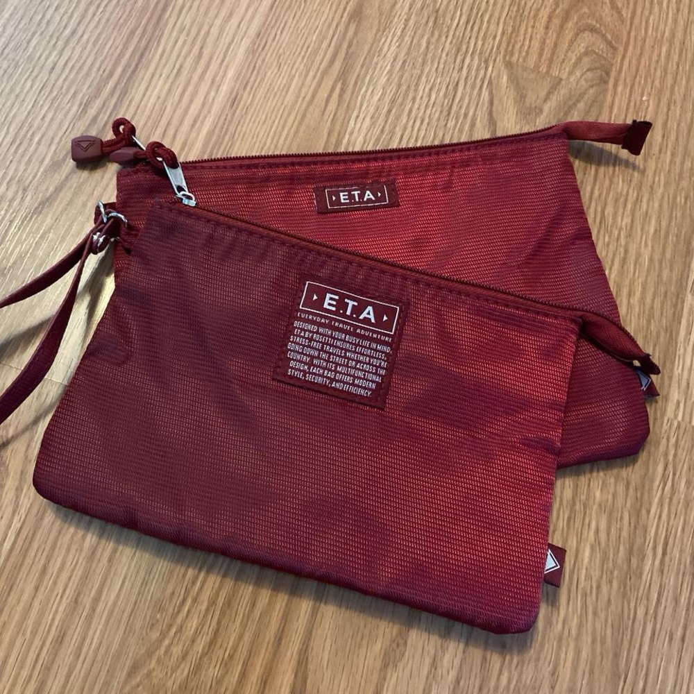 E.T.A Red Pouch Set